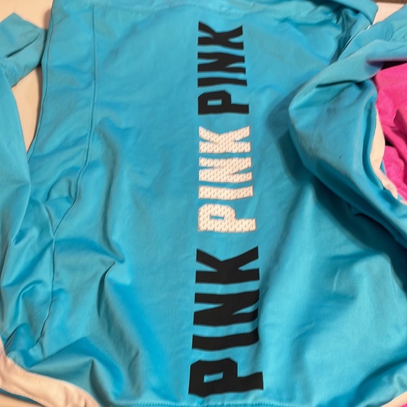 Two pink tops small & med but both like small fit - Picture 2 of 3